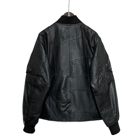 yoused"canadian flight leather jacket"(black)unisex