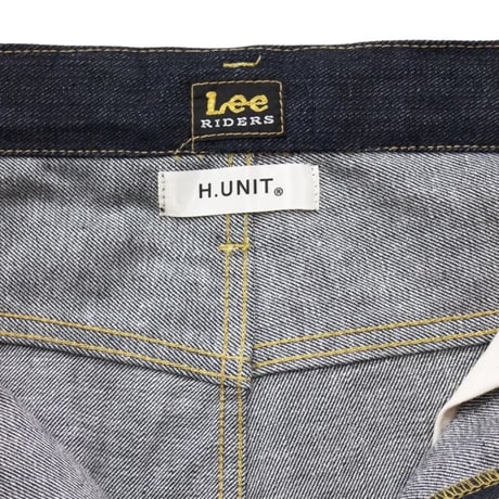 H.UNIT “Lee×H.UNIT 101Z RIDERS" (indigo) unisex