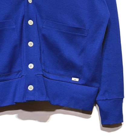 amne "giza round cardigan" (blue) unisex