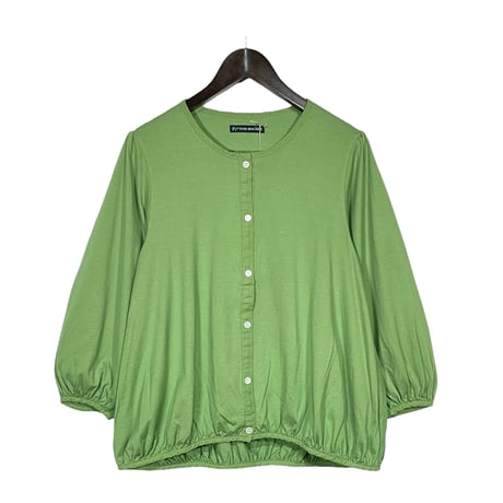 TigreBrocante"swae 天竺 ballon cardigan"(mist green)women's