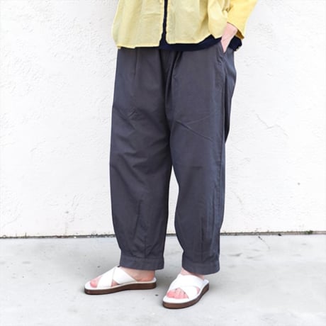 TigreBrocante"cord stripe samurai pants"(3color)women's