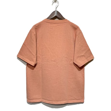 Jackman"dotsume pocket T-shirts"(coral) unisex