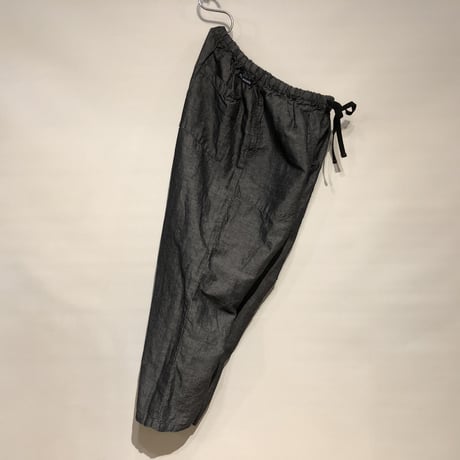 TigreBrocante"linen dungaree tagosaku pants"(black)unisex