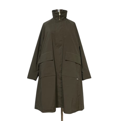 amne "nylon OX covered coat" (olive) unisex