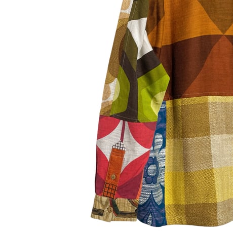TigreBrocante"Euro Vintge Curtain MIX Venice Beach Long Sleeve Shirts"(asst)size S
