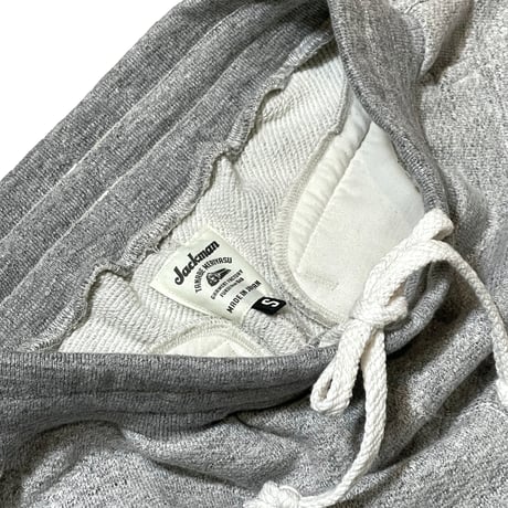 Jackman"GG sweat rib patns"(heather gray)unisex