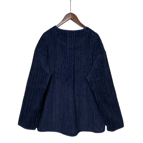 FUNSET OF ART "jumbo cord liner jacket"(indigo)unisex