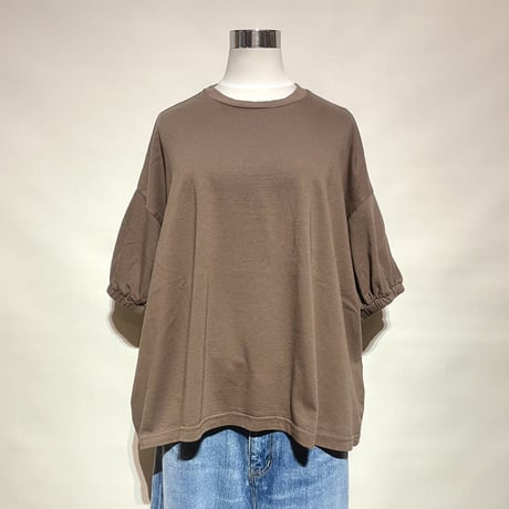 CAERULA "30 single jersey sop T"(brown) women's