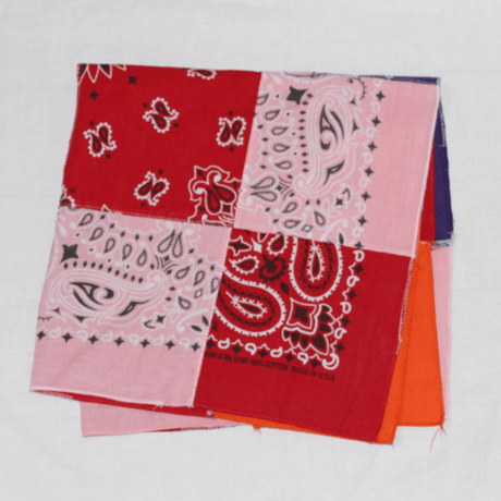 KNIFEWING "patch work bandana"