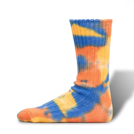 decka quality socks "BRU NA BOINNE × decka quality socks" heavy weight dyed socks(unisex)