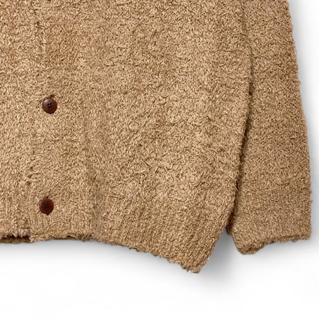 eyya"cotton brushed cardigan"(beige)unisex