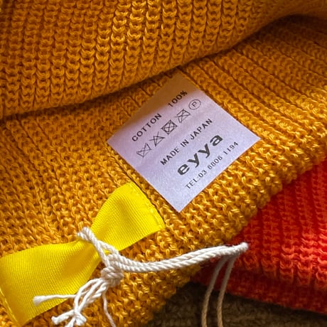 eyya"cotton knit cap"unisex