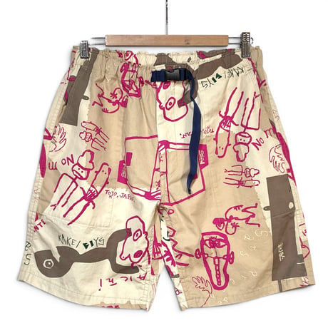 TigreBrocante "KAKEI BOYS” weather cloth easy shorts" (unisex)