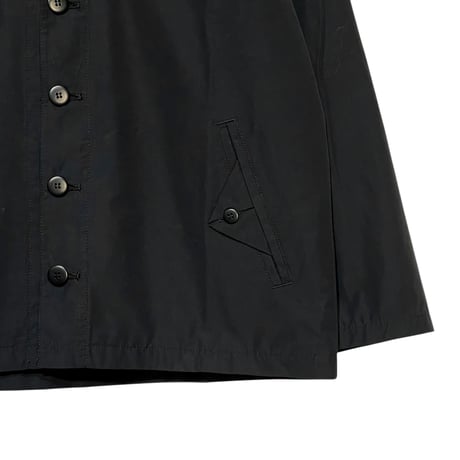TigreBrocante"cotton nylon grosgrain flap cardigan"(black)unisex