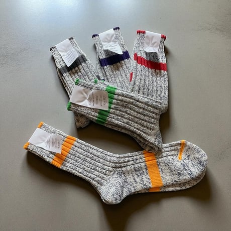 decka quality socks "showatabe by BLU NA BOINNE"Heavyweight Socks/Heathered Color