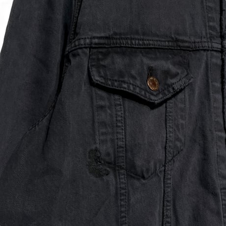 yoused "special black vintage jacket" (sp black) size.2B unisex
