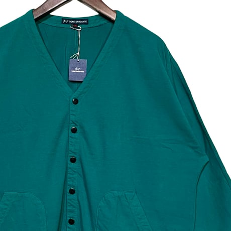TigreBrocante"stallman quater sleeve cardigan"(blue green)unisex
