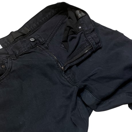 yoused "special black painter pants" (sp black) size.2B unisex