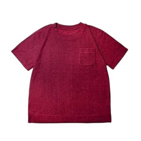 HOLIDAY TRUNKS"homebody3 Pile Short sleeve tee Ver2.0(wine red)unisex
