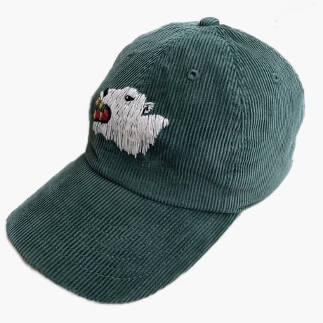 Let’s Kung-Fu “embroidery corduroy cap"(unisex )