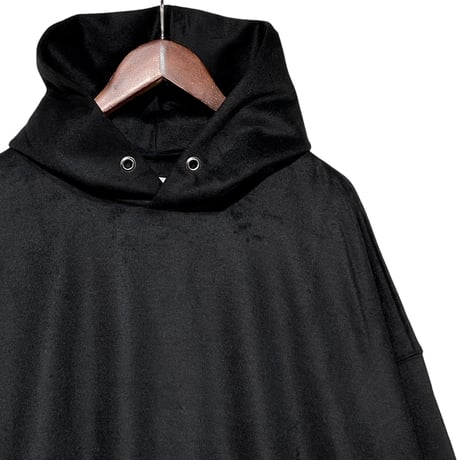 CAERULA PER LIGHTS"double face hoodie"(black)unisex