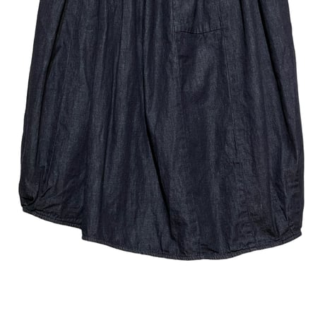 TigreBrocante"6oz denim barrel long  skirt"(indigo)women's