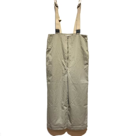 TigreBrocante "10oz coma chino liner salopette"(beige) women's
