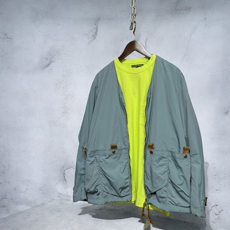 TigreBrocante"20/1 combo 天竺 venice beach pocket-T"(lime green)unisex