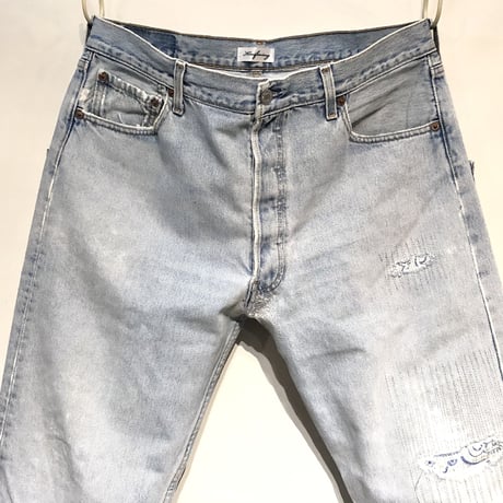 KNIFEWING "rebuild series" used US Levi's bandana remake(86E)unisex