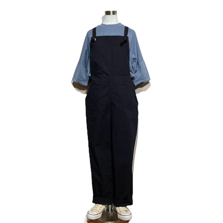 TigreBrocante"zimbabwe rough salopette"(night navy)women's