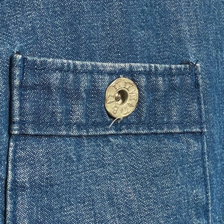 TigreBrocante"9.5oz denim cut off jean jacket"(inidigo fade)women's