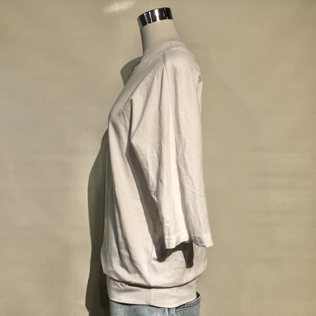 SlowHands ”cotton relax tee"(ivory) womens
