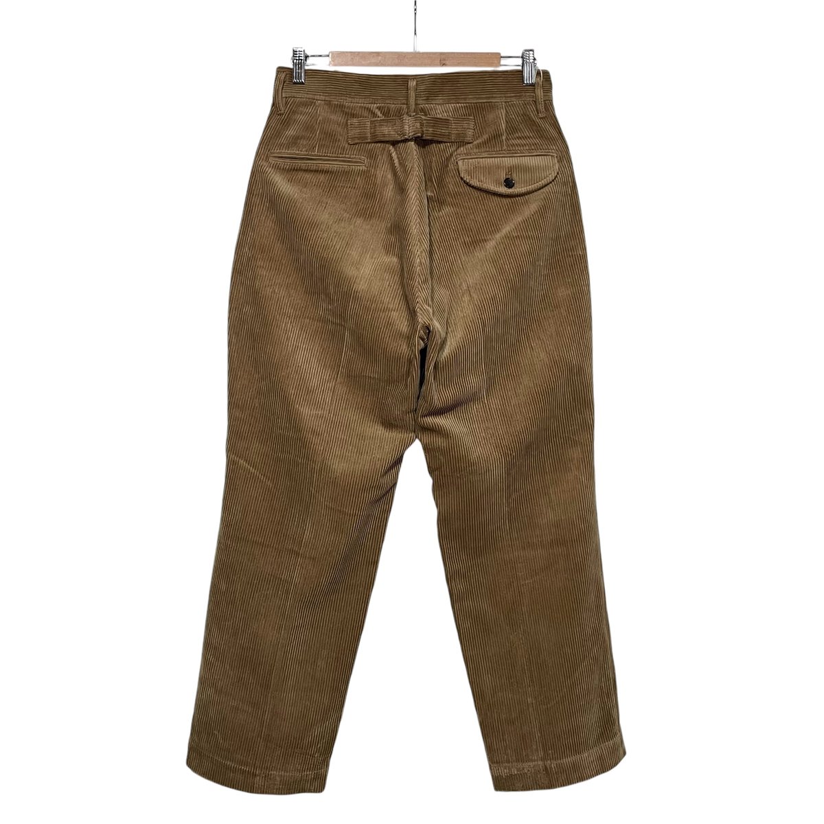パンツ INTERIM UK CORDUROY DEEP 2-TUCK TROUSERS INTERIM UK CORDUROY DEEP 2-TUCK TROUSERS 【公式通販】