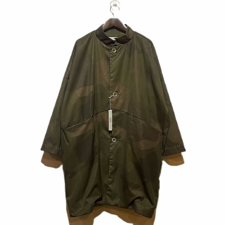 FUNSET OF ART “high density gaba camouflage taishou coat"(brown)unisex
