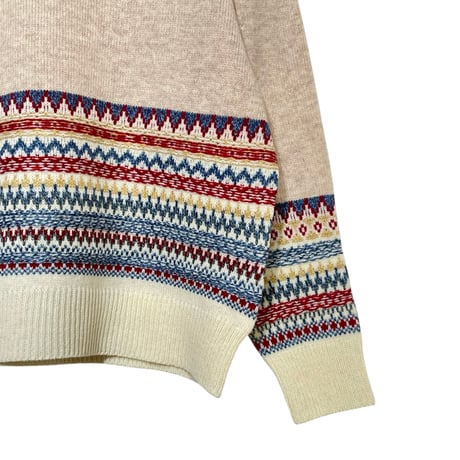 ASEEDONCLOUD"Seiyako jacquard po"(beige)unisex