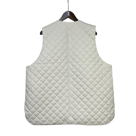 amne "MELTON/QUILT switch vest" (heather) unisex