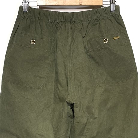 SlowHands”RCL tent loose wanderer pants"(olive-M)unisex