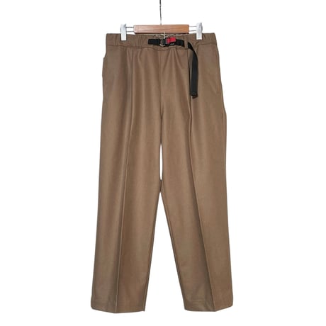 ASEEDONCLOUD"Handwerker wool flannel HW hands free trousers"(camel)unisex