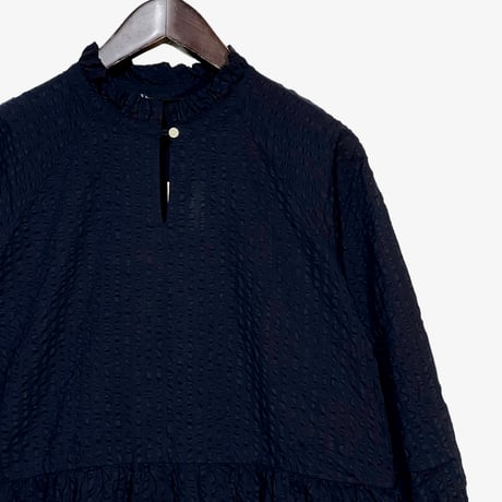 TigreBrocante"miracle wave tiered frill onepiece"(navy)women's