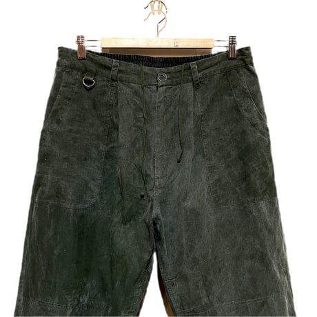 SlowHands”RCL tent fatigue pants"(olive-L)unisex