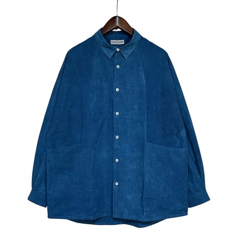 Slow Hands "dolman shirts with pocket"(indigo)unisex