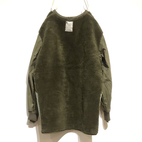 DEAD STOCK REMAKE"netherlands army boa liner"(olive)unisex(D)