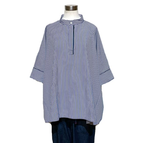 TigreBrocante"london stripe marrakesh blouse"(blue)women's