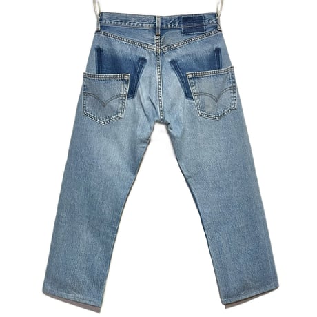 KNIFEWING "rebuild series" used US Levi's bandana crash denim(83B)unisex