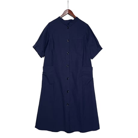 TigreBrocante "cotton linen lawn casey onepiece"(navy)women's