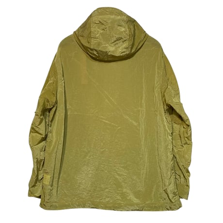 dip ltd "micro ripstop nylon hooded P/O wind shell" (khaki) unisex