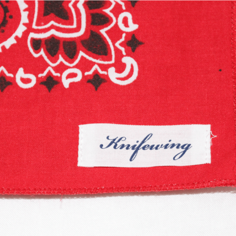 KNIFEWING "patch work bandana"