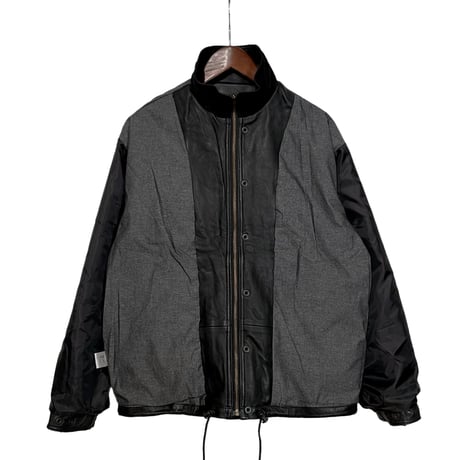 yoused"retro baggies leather jacket"(black)unisex
