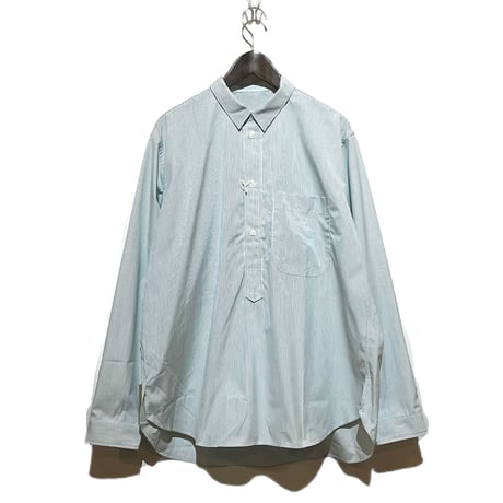 ASEEDONCLOUD"HW pull on shirts"(green stripe)unisex