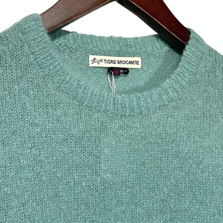 TigreBrocante"baby alpaca TB sweater“(men's)